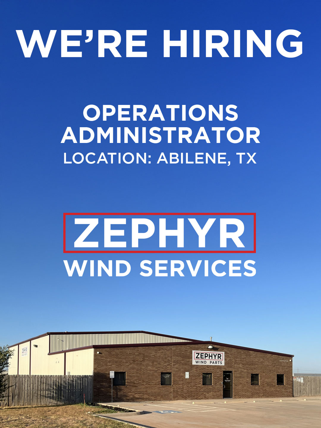 Zephyr Wind Services in Abilene, Texas